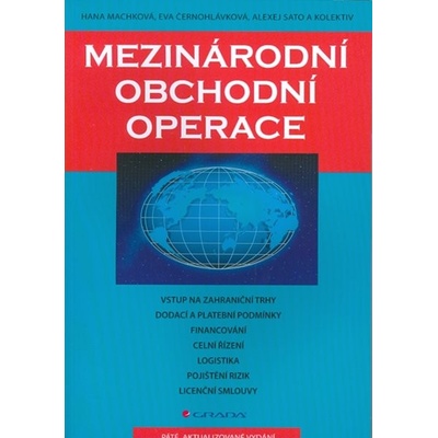 Mezinárodní obchodní operace - Hana Machková, Eva Černohlávková