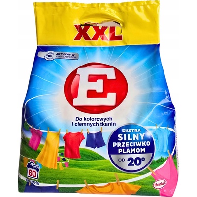 E Color prášek na barevné prádlo 3,6 kg