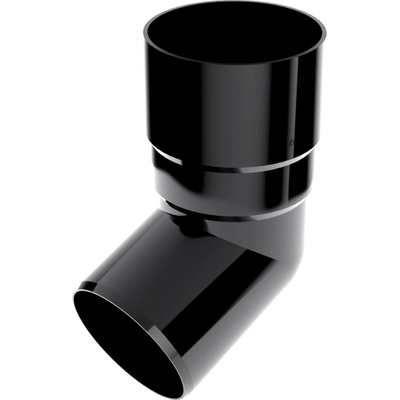 Bryza PVC koleno 90 mm čierne