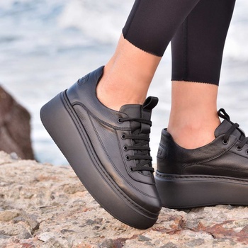 Image 1 of Tinti Shoes Дамски кецове на платформа Alisia black