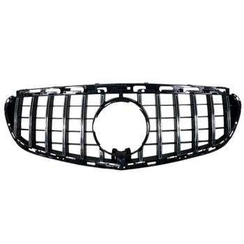 Решетка за Mercedes W212 E-Class (2014-2015) chrome/black - GT