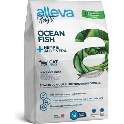 Alleva HOLISTIC Възрастен Котка Океанска Риба 1, 5 кг