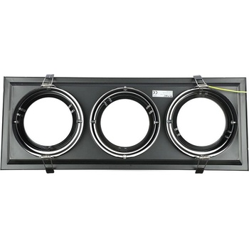 Image 1 of V-TAC 3xAR111 Тяло за Вграждане черно Тяло - 3583 (3583)