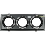 V-TAC 3xAR111 Тяло за Вграждане черно Тяло - 3583 (3583)