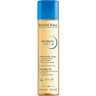 BIODERMA Atoderm olej 2v1 vyživujúci a zjemňujúci olej 150 ml