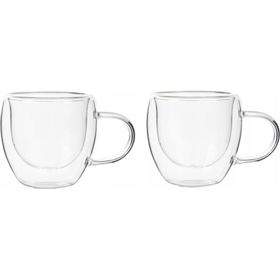 Homla Sklenice na kávu 2 x 80 ml