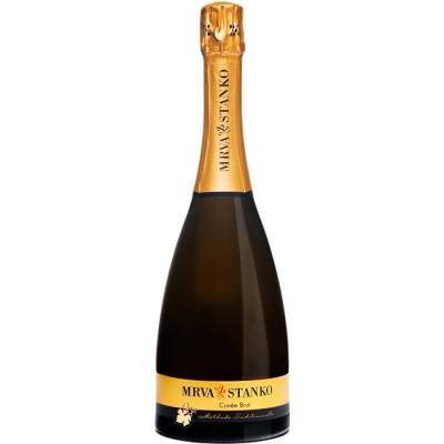 Mrva & Stanko sekt Cuvée Brut šumivé víno brut biele 2023 13 % 0,75 l