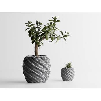 Кашпа Rome сребърен