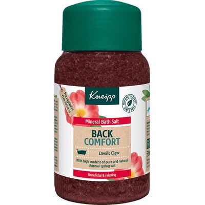 Kneipp sůl do koupele Back comfort 500 g