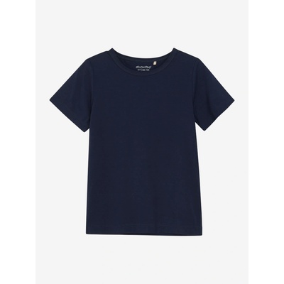 Minymo detské bambusové tričko s krátkym rukávom Dark Navy