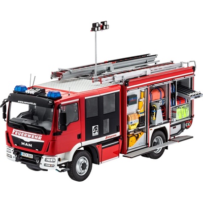 Revell Сглобяем модел Revell Съвременни: Камиони - Пожарникарски камион Schlingmann HLF 20 Varus 4x4