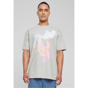 Mister Tee Тениска Abstract Oversize Tee lightasphalt XXLUB-MT2423-02946 - Тъмносив, размер XS