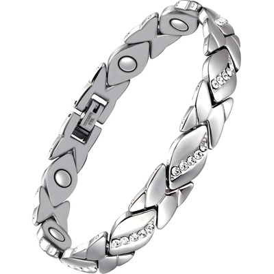 HARAHU Дамски гривна ad-38801 - Сребриста / 21, 5см kp38801 (ad-38801)