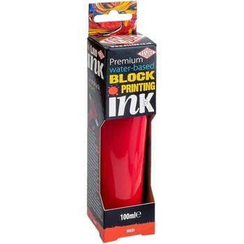 Essdee Premium Block Printing Ink Боя за линогравюра Brilliant Red 100 ml (LPI/02R100)