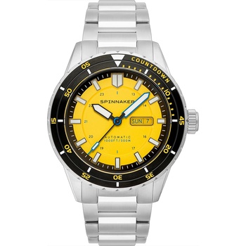 Spinnaker SP-5099-33 Mens Watch Hass Automatic Diver 43mm 30ATM мъже (SP-5099-33 Mens Watch Hass Automatic Diver 43mm 30ATM)