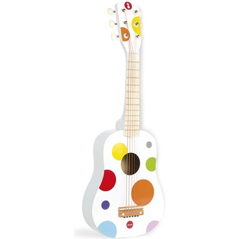 Janod Детска китара Janod - Confetti, дървена (J07598)