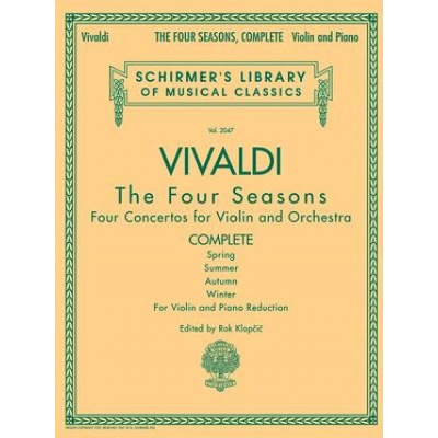 Antonio Vivaldi Šttvoro ročných období pre husle a klavír
