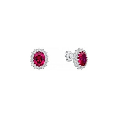 Diamonfire strieborné náušnice E6591