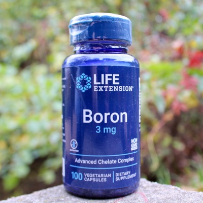 Life Extension Boron 3 mg x 100 rostlinných kapsúl