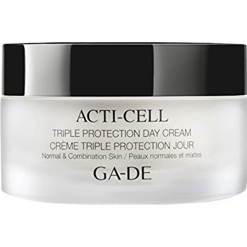 GA-DE Acti-Cell Triple Protection Day Cream For Normal Combination Skin normální a smíšená pleť hydratační a zklidňující denní krém s detoxikačním úči 50 ml