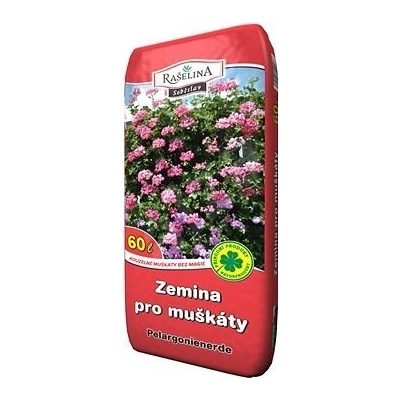 Rašelina Substrát pre muškáty 60 L