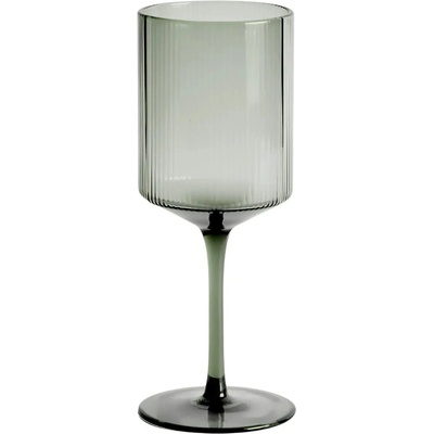 Kave Home Zelená sklenička na víno Eluria 395 ml