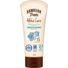 Hawaiian Tropic opalovací mléko zmatňující SPF15 Aloha Care (Protective Sun Lotion Mattifies Skin) 180 ml