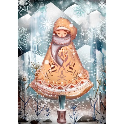 Grafika - Puzzle Snow - 500 piese