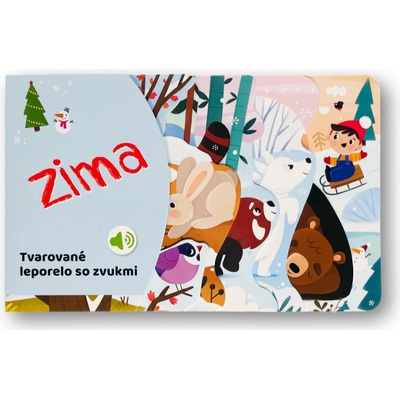 Tvarované leporelo so zvukmi - Zima - Svojtka&Co.