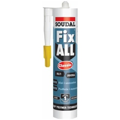 Soudal Hybridní tmel Fix All Classic 290ml bezbarvý