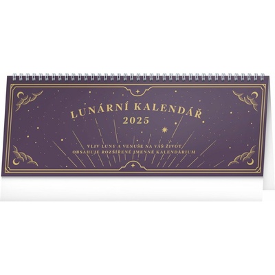Lunární stolní 2025