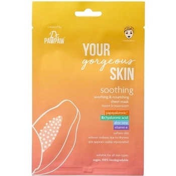 Dr. Pawpaw Your Gorgeous Skin Soothing Sheet Mask 25 ml