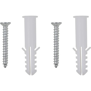 vidaXL Стенни огледала, 2 бр, 60 см, кръгли, стъкло (3051628)