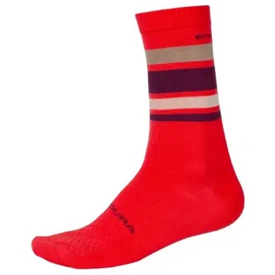 Endura BaaBaa Merino stripe pomegranate