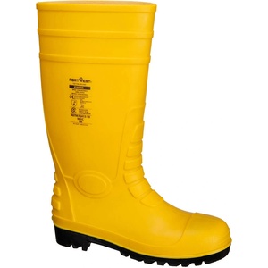 Portwest steelite total safety wellington s5 fw95 / Предпазни ботуши s5 - жълти 48 (fw95yer48)