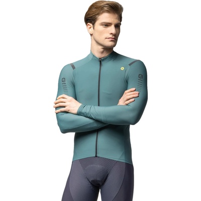 Alé E-EV1 Warm Race LS Pier green