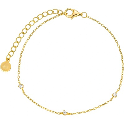 Olivie stříbrný náramek TŘI SESTRY GOLD 8959