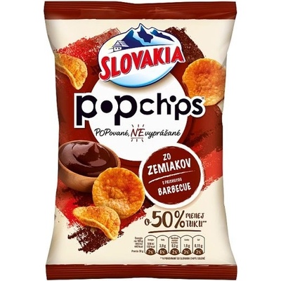Slovakia Pop Chips S príchuťou barbecue 65 g