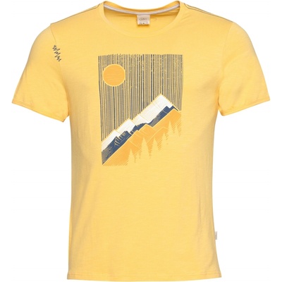 Chillaz Мъжка тениска Chillaz Innsbruck Sunny Mountains T-shirt - Yellow (216-8111-0215)