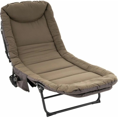 Kempingové ležadlo s vankúšom 175 x 65 cm khaki