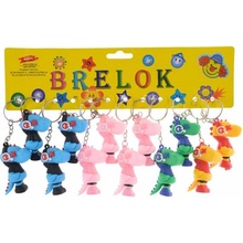 Přívěsek na klíče Drak 6cm gumová