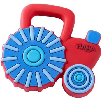 HABA Гризалка за никнене на зъби Трактор силиконова