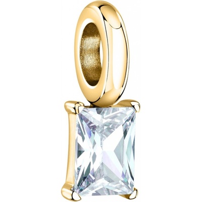 Morellato Pozlacený přívěsek s čirým zirkonem Drops SCZ1293