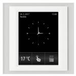 ELKO EP RF Touch-W Сензорно устройство за управление Стъкло Тъмно сив Бял (RFTW-AGL-BDG-CWH)