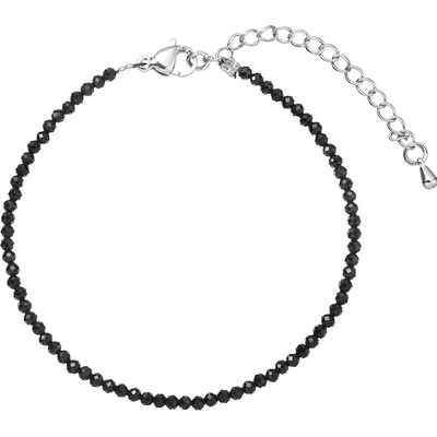 Evolution Group Korálkový náramok s čiernym spinelom 43055.3 black spinel