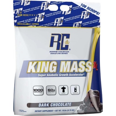 Ronnie Coleman Signature Series King Mass XL | Super Anabolic Growth Formula [6750 грама] Тъмен шоколад