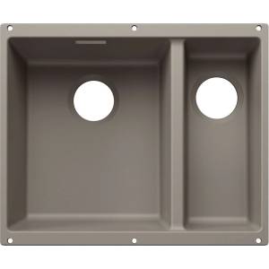 BLANCO Subline 340/160 - Мивка от Silgranit, 56x46 см, цвят „Тартуфо 527825 (527825) Мивка за вграждане