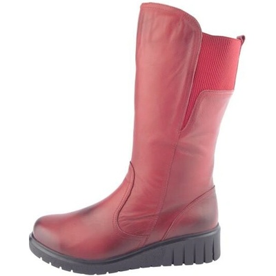 Aurelia kozačky 2692008 Bordo-red kirimzi