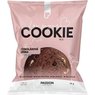 Passion Nutrition Cookie Čokoládové kóma 70 g