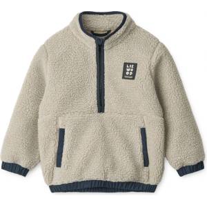 LIEWOOD Детски поларен пуловер LIEWOOD Kid's Balou Pile Sweatshirt Fleece jumper - Mist - размер 116 (EU) (704-6274-0117)